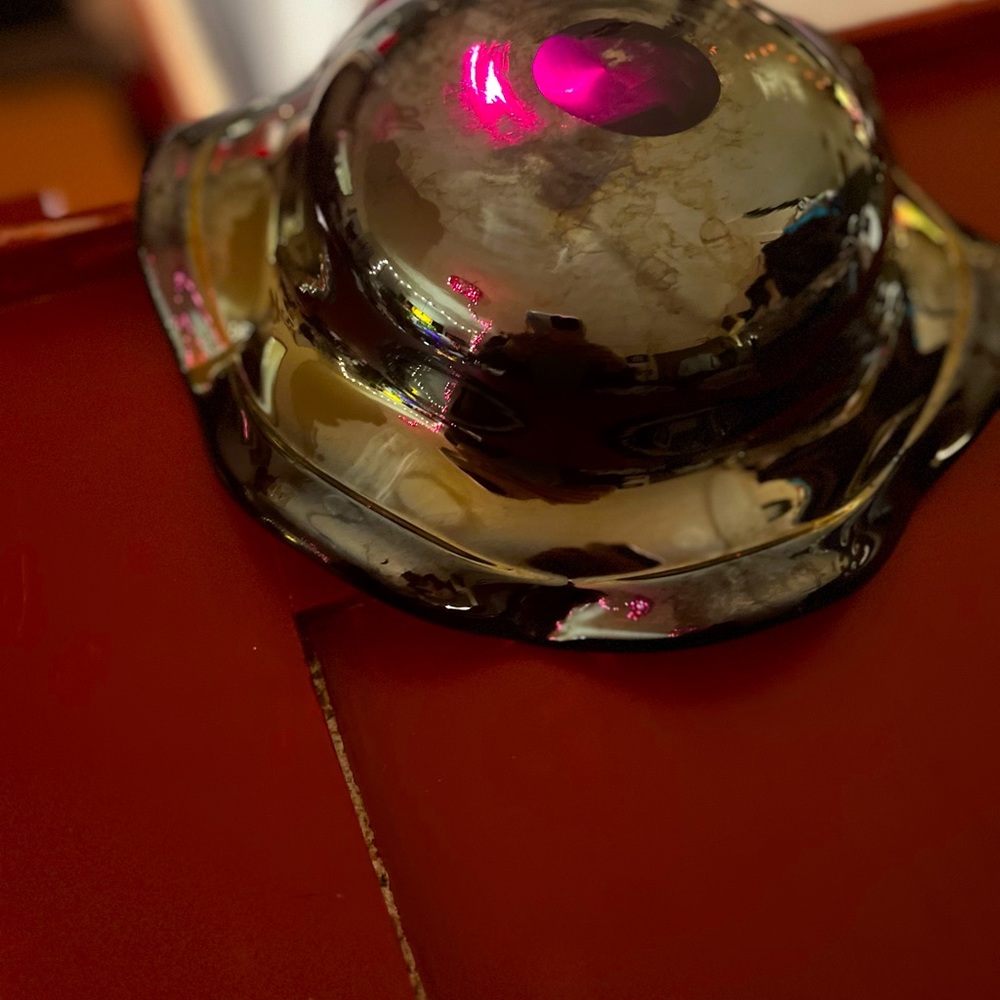 Traditional blown Spanish bowl in purple - Picture 8 of 8